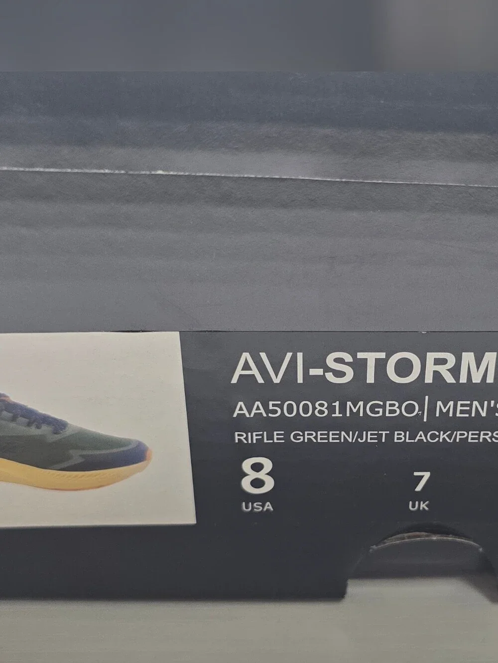 AVIA Storm Men’s Olive Green & Tan Athletic Sneaker